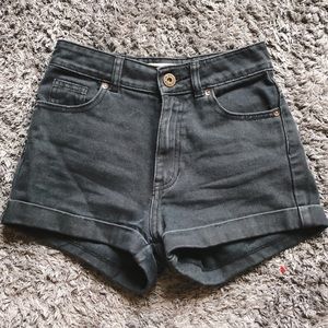 High Waisted Denim Shorts
